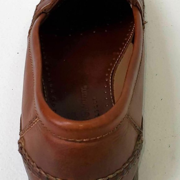 Genuine Johnston & Murphy Leather Brown Mens US 11.5 Woven Tassel Loafers Shoes main image 4